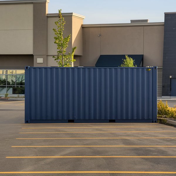 we offer lease options for our commercial storage containers for short-term projects or events